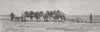 RUSSIA. Ploughing with camels, Kirghese Steppes  1883 old antique print