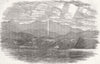 UKRAINE. Battle of Alma.  1854 old antique vintage print picture