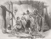 USA. Slavery-The tragedy of Pauline 1846 old antique vintage print picture