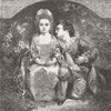CHILDREN. The Inexorable 1849 old antique vintage print picture
