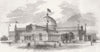 NEW YORK. Industrial Exhibition 1852 old antique vintage print picture