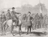 RUSSIA. Imperial Chasseurs of Russian Army 1862 old antique print picture