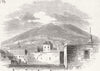 MOROCCO. Morocco. View of Tetuan 1844 old antique vintage print picture