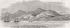 INDIA. Pig sticking in India 1883 old antique vintage print picture