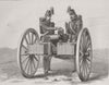MILITARIA. The Montigny Gun 1870 old antique vintage print picture