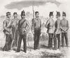 CANADA. 100th(Prince of Wales Royal Canadian) Regt 1858 old antique print