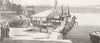 INDIA. Prince of Wales visiting Rajah Varanasi 1876 old antique print picture