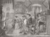 RELIGIOUS. Innocence and guilt 1849 old antique vintage print picture