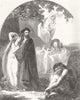 SHAKESPEARE. Royal Academy. Scene from 'The Tempest' 1853 old antique print
