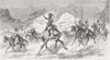 AFGHANISTAN. Dak or Post, Khyber Pass 1879 old antique vintage print picture