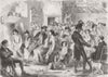 1857 old antique vintage print picture