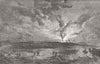 ITALY. Herculaneum 1855 old antique vintage print picture