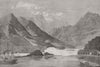 YEMEN. Coaling Station, Aden 1860 old antique vintage print picture