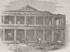INDIA. The Sikandar Bagh 1860 old antique vintage print picture