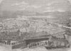ITALY. Parma 1859 old antique vintage print picture