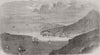 CROATIA. Lokrum, in the Adriatic 1859 old antique vintage print picture