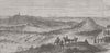 ITALY. Battle of Solferino, from Castiglione; Mantua 1859 old antique print