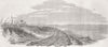 EGYPT. Railway works near Alexandria 1852 old antique vintage print picture