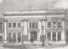 AUSTRALIA. Café de Paris, Melbourne 1861 old antique vintage print picture