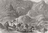 EGYPT. Deir-el-Bahari, nr Thebes, Mummies, Relics 1882 old antique print