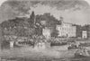 ITALY. King Victor Emmanuel’s visit to La Spezia 1863 old antique print