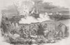 PAKISTAN. Multan 1849 old antique vintage print picture