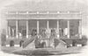 INDIA. Bank, Delhi 1857 old antique vintage print picture
