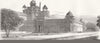 INDIA. Mutiny. Lahore Gate of Palace, Delhi 1857 old antique print picture