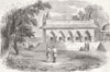 INDIA. Hall of Justice, Delhi 1857 old antique vintage print picture