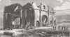 ALGERIA. Napoleon visiting Roman ruins of Lambessa 1865 old antique print