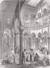 ALGERIA. Dressmaker’s shop, Algiers 1865 old antique vintage print picture