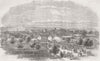 INDIA. Oudh Industrial Exhibition, Lucknow 1865 old antique print picture