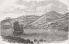 SOUTH KOREA. Port Hamilton (Geomun-do) 1865 old antique vintage print picture