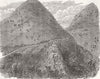 JAMAICA. Pembroke Copper-Mine, discovered  1853 old antique print picture