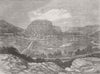 WEST VIRGINIA. Harper’s ferry  1861 old antique vintage print picture