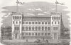 NETHERLANDS. Sailors’ home, Amsterdam 1858 old antique vintage print picture