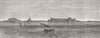 EGYPT. War. Ft Telegraph & Bourg, Aboukir Bay 1882 old antique print picture