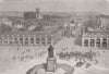 FRANCE. Place Stanislas, Nancy 1870 old antique vintage print picture