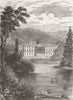GERMANY. Wilhelmshöhe, Napoleon's House 1870 old antique vintage print picture