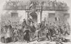 ITALY. Prisoners let go from Castellamare, Palermo 1860 old antique print