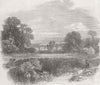 JAMAICA. Outbreak. Maroon Town, Blue Mountains 1865 old antique print picture