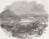 MEXICO. Revolution. Jalapa  1845 old antique vintage print picture