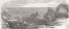 UKRAINE. Balaklava heights 1856 old antique vintage print picture