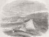 PAKISTAN. Punjab. Ribersee Ft  1846 old antique vintage print picture