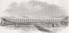 ROUEN. Gt Viaduct of Barentin, Havre Railway 1846 old antique print picture