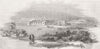 SOUTH AFRICA. Beaufort cottage(Howse’s) & Frontier 1846 old antique print