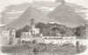 TOWNS. [Caption cut off] 1850 old antique vintage print picture