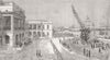 GUYANA. Public buildings, Georgetown, Demerara  1885 old antique print picture