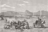 AFGHANISTAN. Kandahar.  1879 old antique vintage print picture