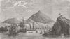 HONDURAS. Tiger Island 1857 old antique vintage print picture